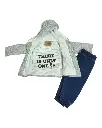 All-In-One Cozy Hoodie Set (12 Months to 18 Months)