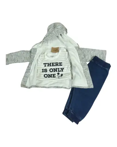 All-In-One Cozy Hoodie Set (12 Months to 18 Months)